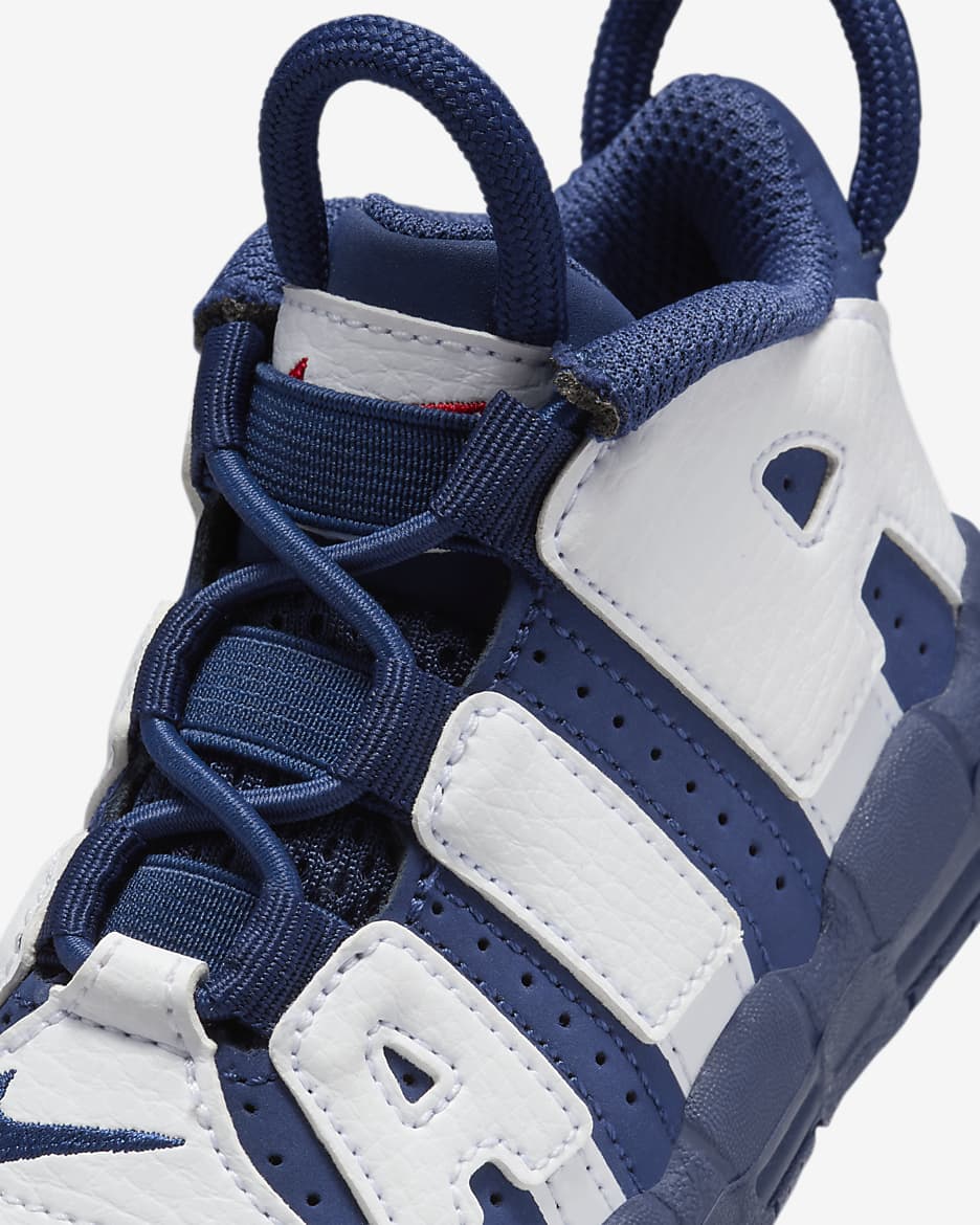 Navy blue nike uptempo hotsell